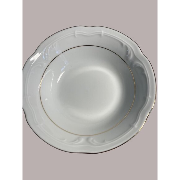 Southington By Baum Golden Rhapsody 5.5-Inch Fine China Bowls Set Of 4 Poland - Picture 8 of 9
